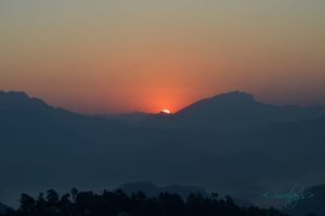 Sunset View From Berinag