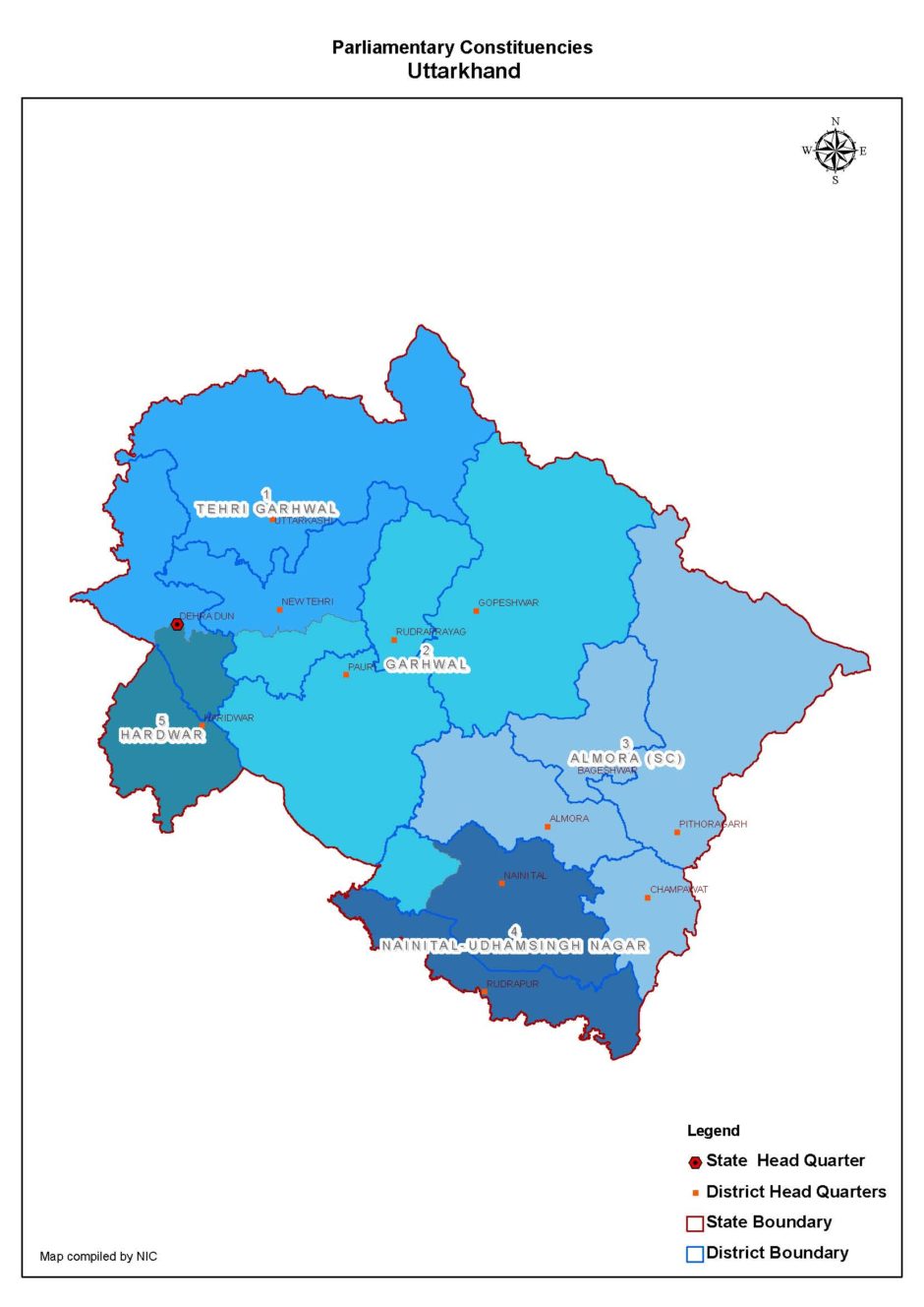 Indian general election in Uttarakhand – 2019
