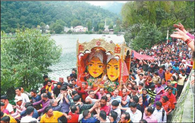 Nanda Devi Mela Nainital Uttarakhand 2019 Pics_LowerMallRoad